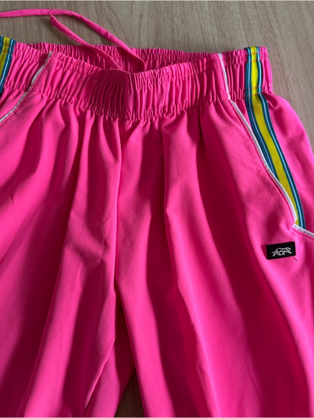 Tiger Friday disconnect wide leg joggers- hot punk size CXL - Picture 7 of 8